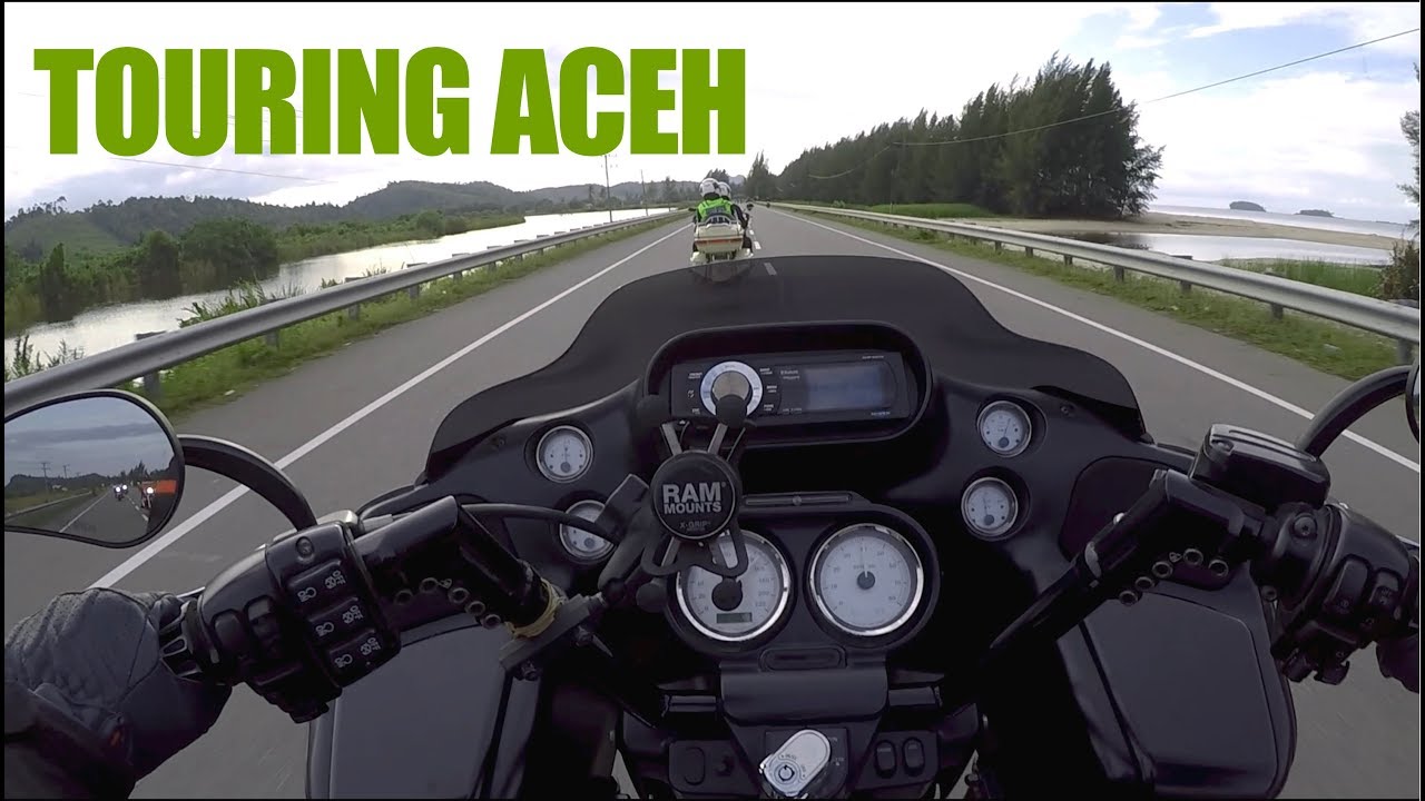 Touring HARLEY DI ACEH - Jalanan SEPI BANGET !!!