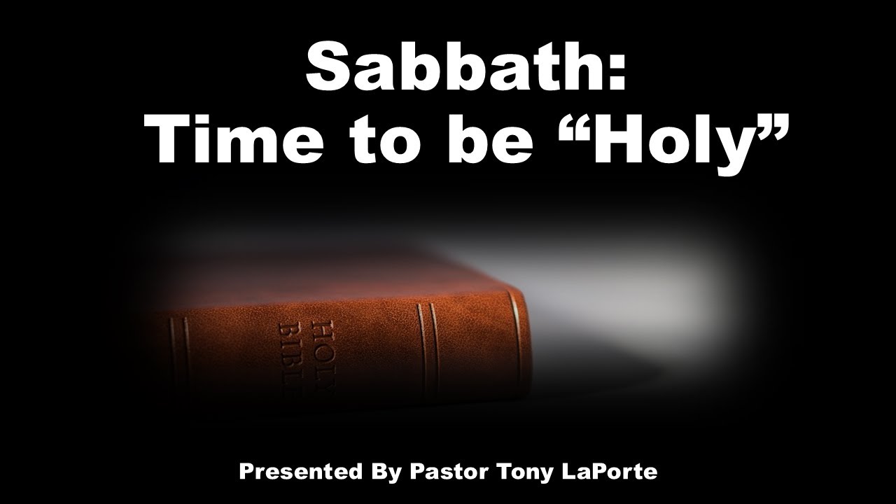 Sabbath: Time to be 