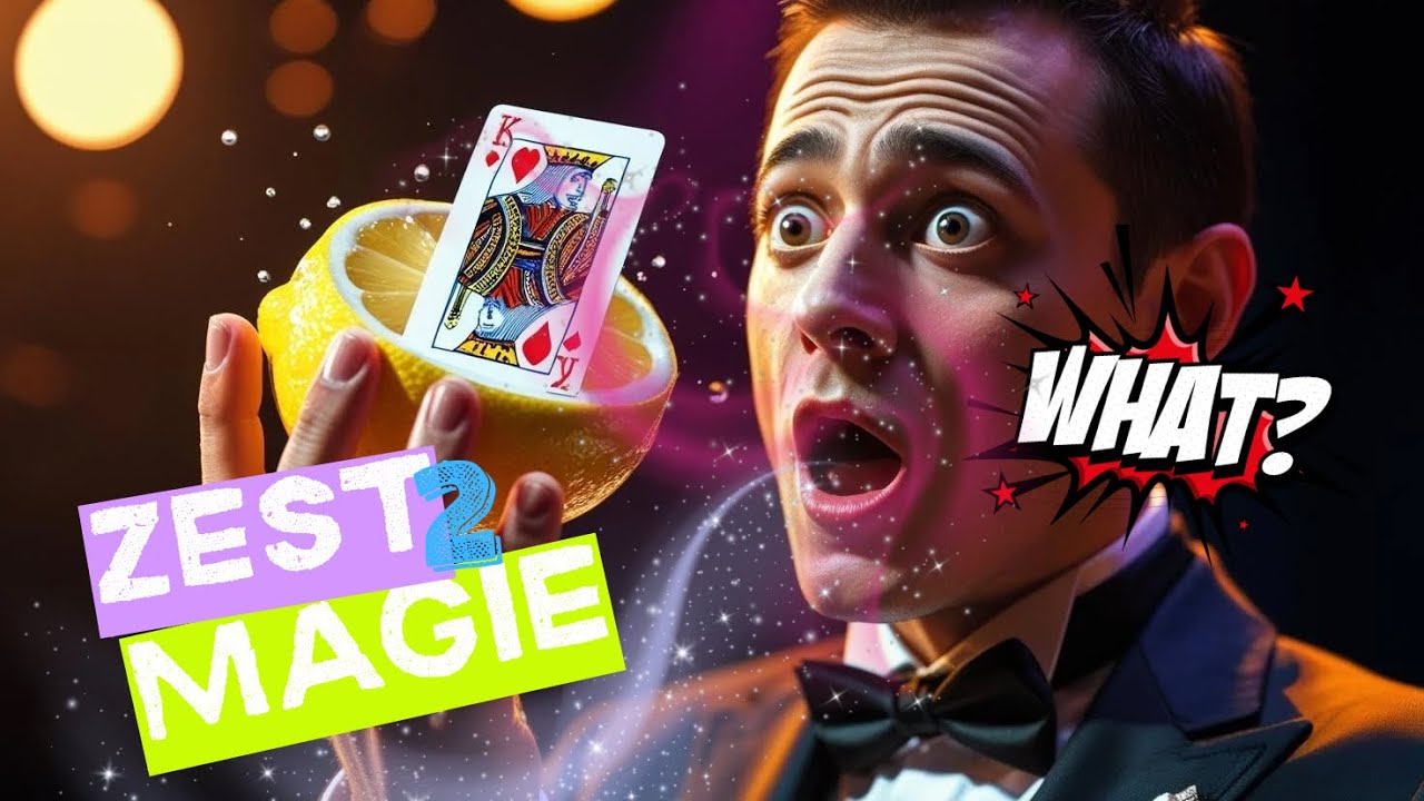🎩 Une carte apparaît dans un citron… en direct à la TV ! 🍋🃏 | DRACO Magicien Humoriste