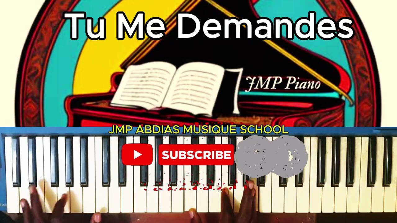 Comment jouer Tu me demandes? Tutoriel piano proposition de jeux de basse au piano 