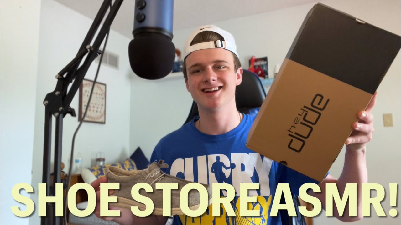 Asmr Shoe Store Roleplay! (Gum Chewing, Tapping)