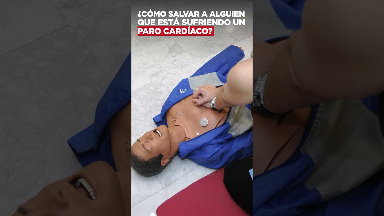 &iquest;C&oacute;mo salvar a alguien que est&aacute; sufriendo un paro card&iacute;aco?