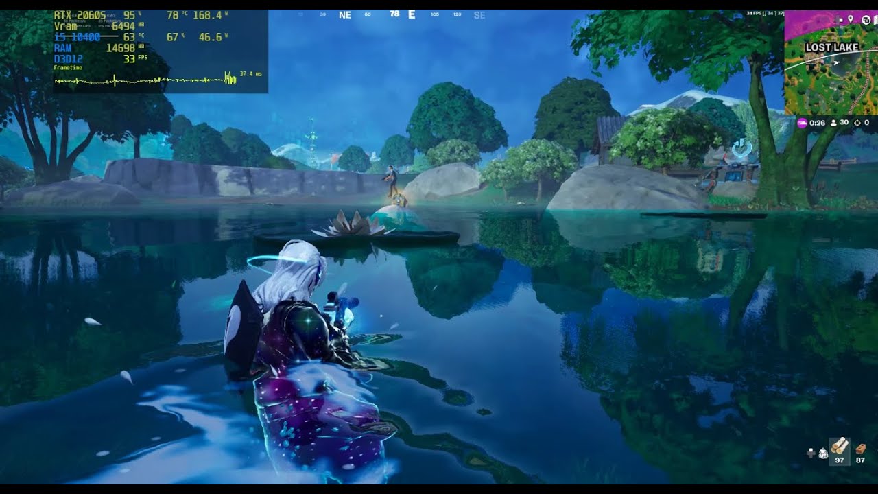 Fortnite Chapter 6 Season 1 On RTX 2060 Super Intel i5 10400