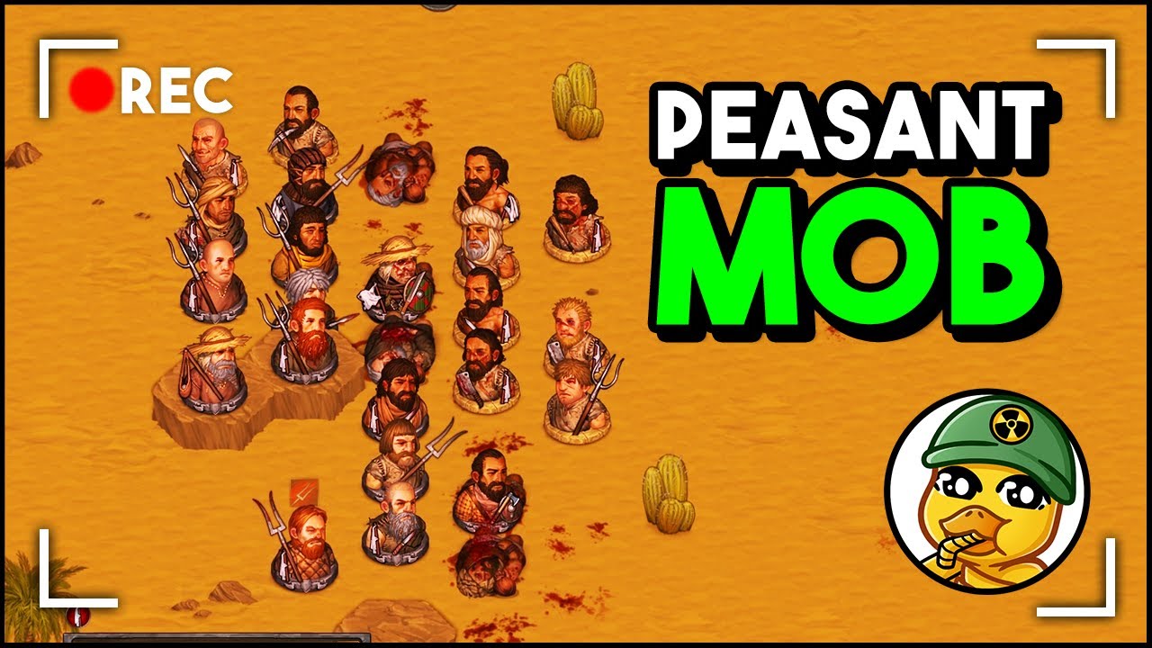 Sending A PEASANT MOB To Their Deaths In Battle Brothers! Raw & Uncut  Battle Brothers Gameplay!