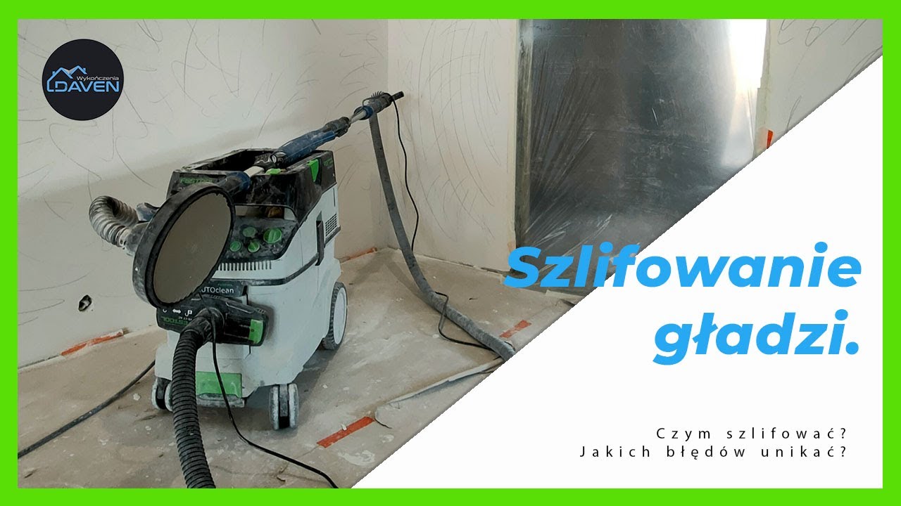 Szlifowanie gładzi poradnik