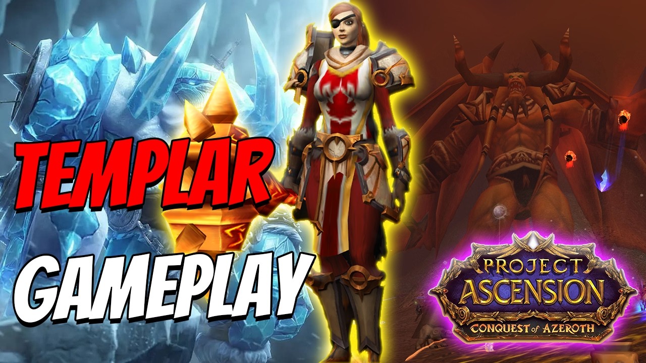 Crusader Templar is insane in CoA! | 13k DPS ST World Bosses | Conquest of Azeroth