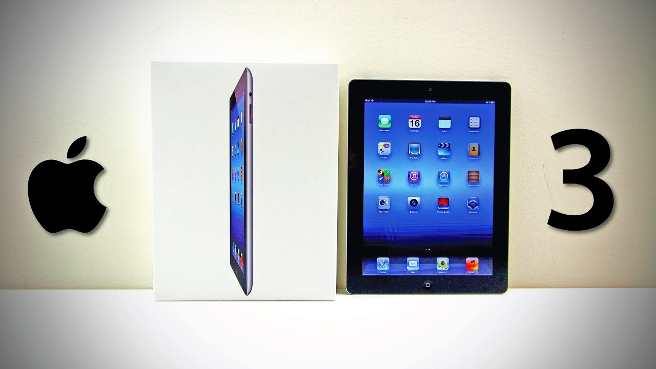 Распаковка iPad 3 (Распаковка нового iPad / 3-го поколения / 2012)