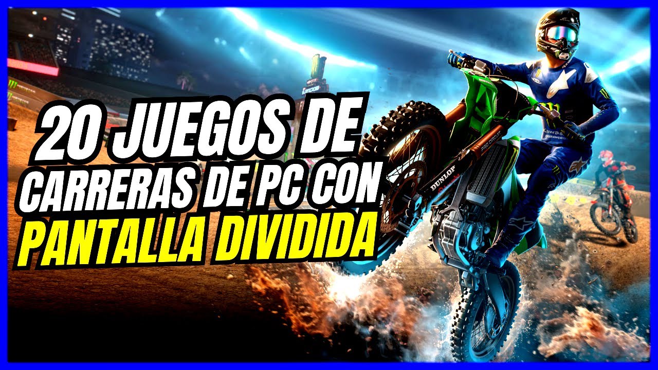 20 Juegos de CARRERAS con PANTALLA DIVIDIDA para PC