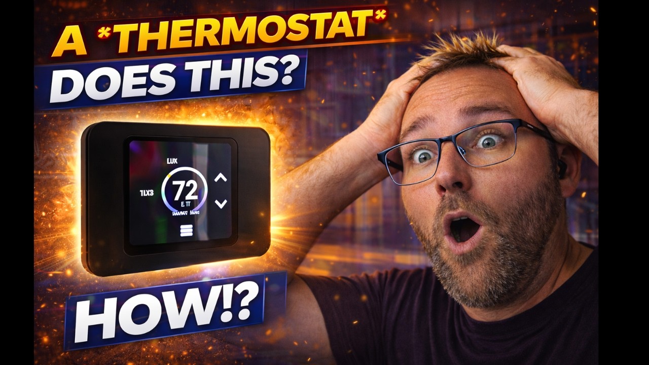 The Smart Thermostat Nobody’s Talking About!… That Automates Your House 2026 LUX TQX Review