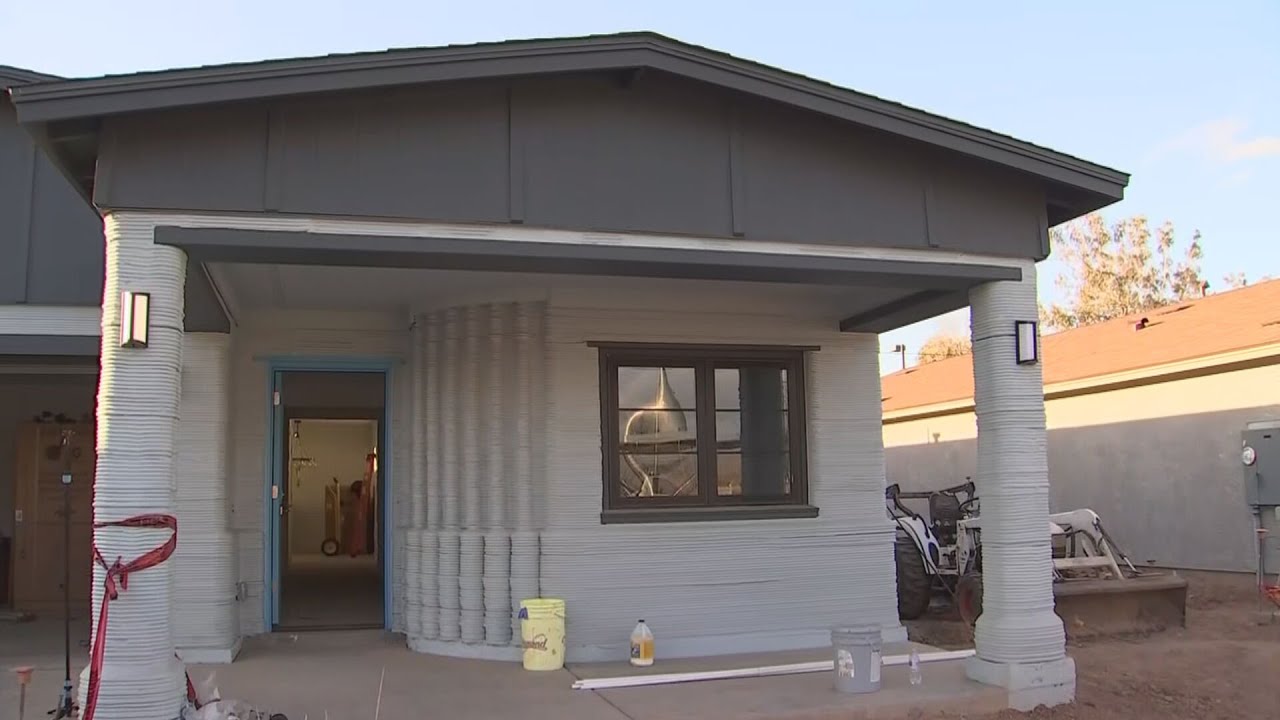 Go inside Arizona's first 3D-printed home