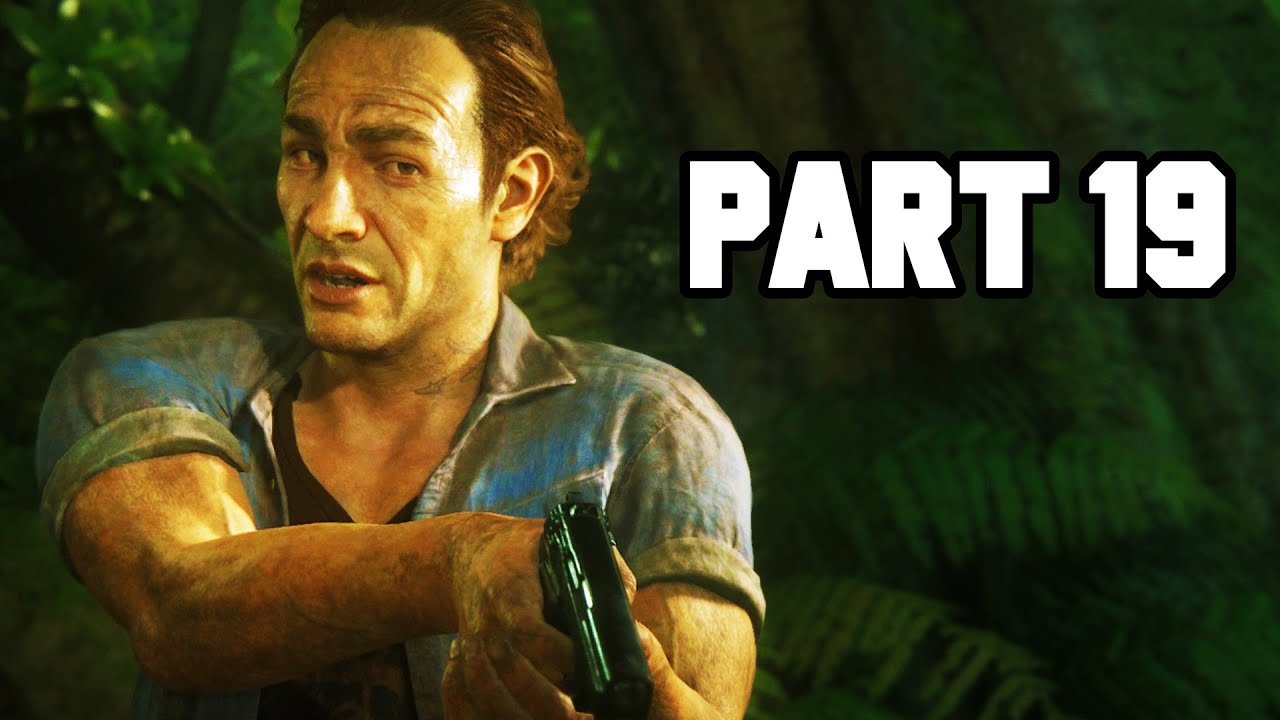 EPIC JUNGLE BATTLE!! Uncharted 4 Gameplay Walkthrough Part 19 - Chapter 13 (PS4 1080p HD)