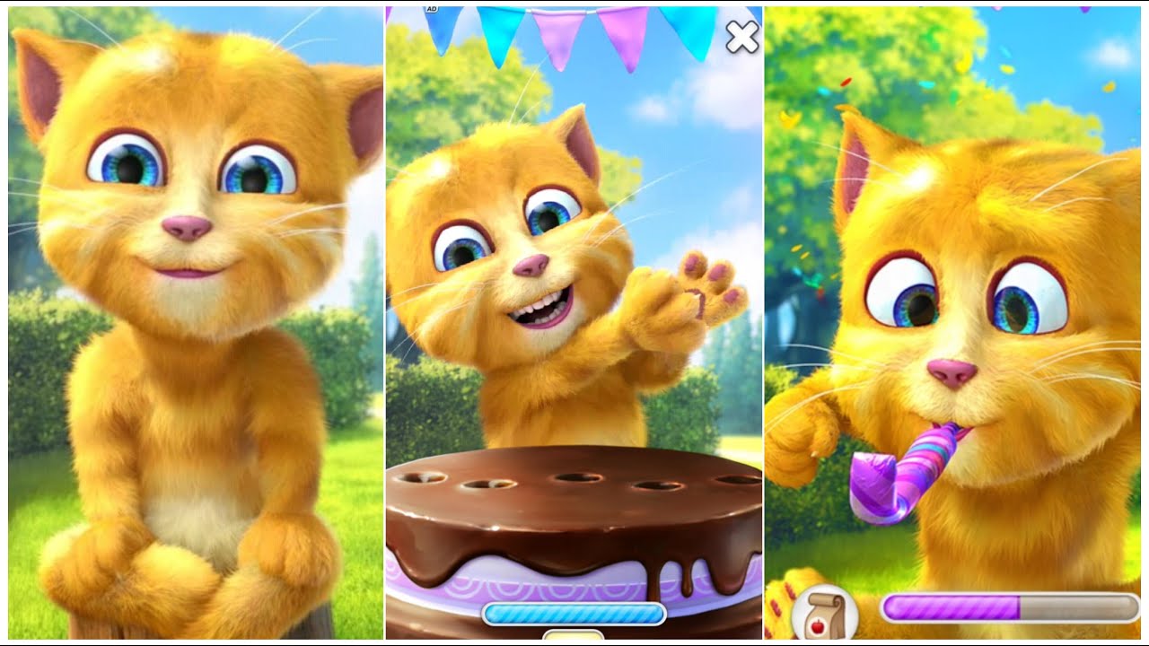 My Talking Ginger 2 Funny Cat 😺 | My Ginger 😁 | 🍓🍒🍎🍅🌶️🍉🍑🍊🥕🫛🍐🍈🍋‍🟩🍋🌽🍌🍍🍍🥬🫑🍏🥝🥑🫒🥦🥒🫐🍇🍆🍠🫜🥥🥔🍄‍🟫🧅🫚🥯🥖🥐🫓🍞🥜🌰🫘🧄🧇🥞