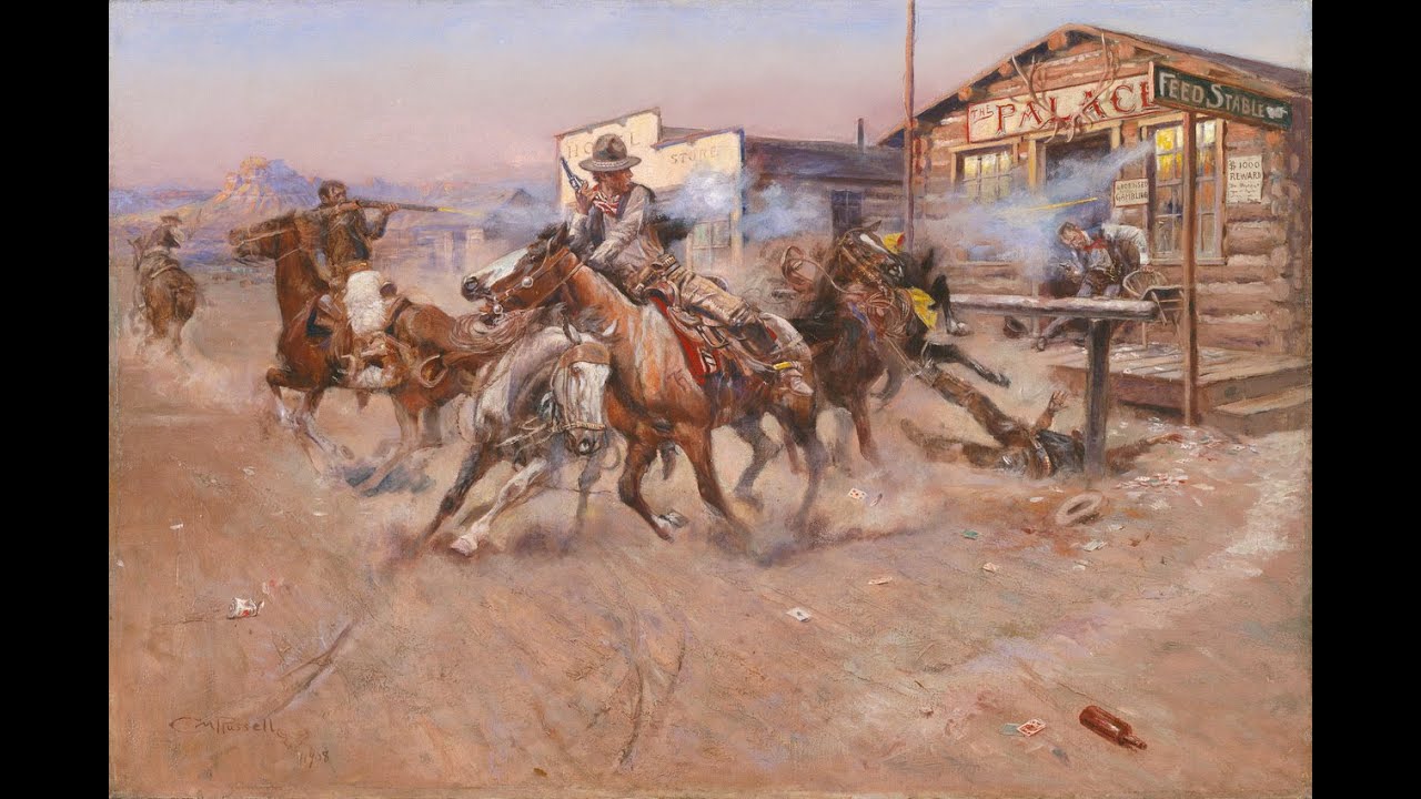 Full episode of Today's Wild West! Real deal Montana cattle drive, Charlie Russell's studio & more!