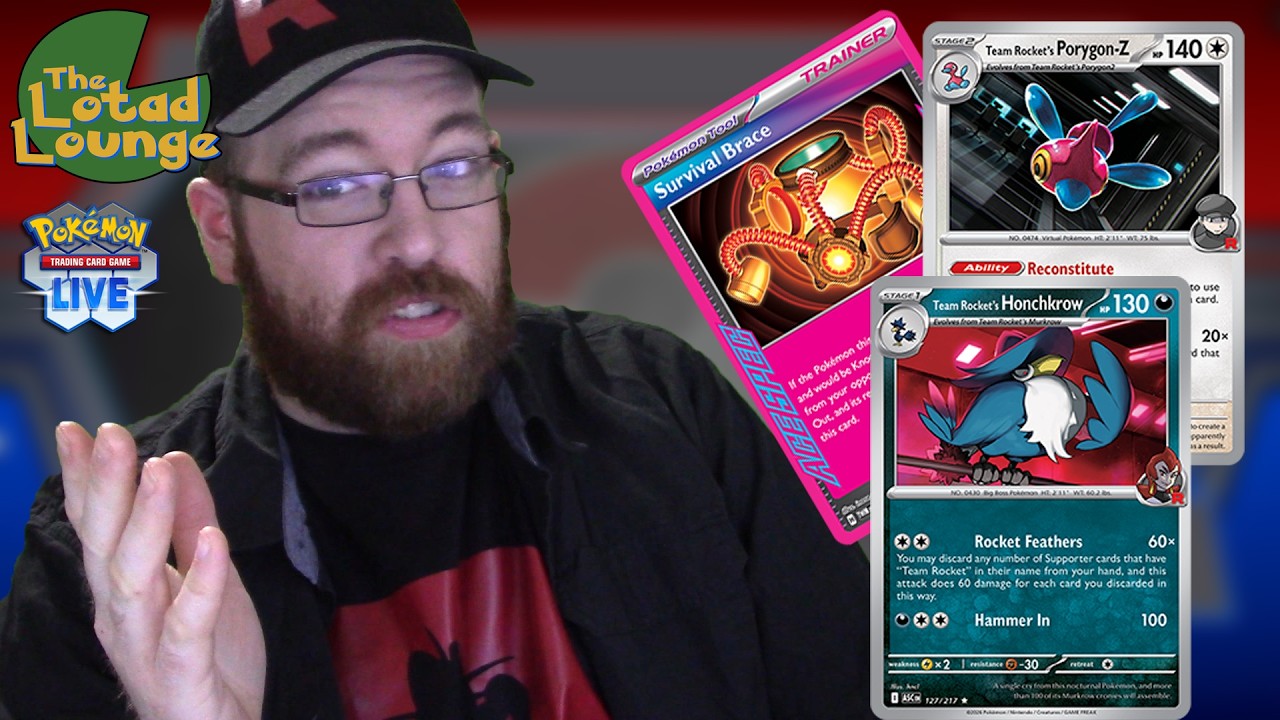 PTCGL: This Single Prize Deck is Actually Really Good! | Team Rocket's Honchkrow Deck Build