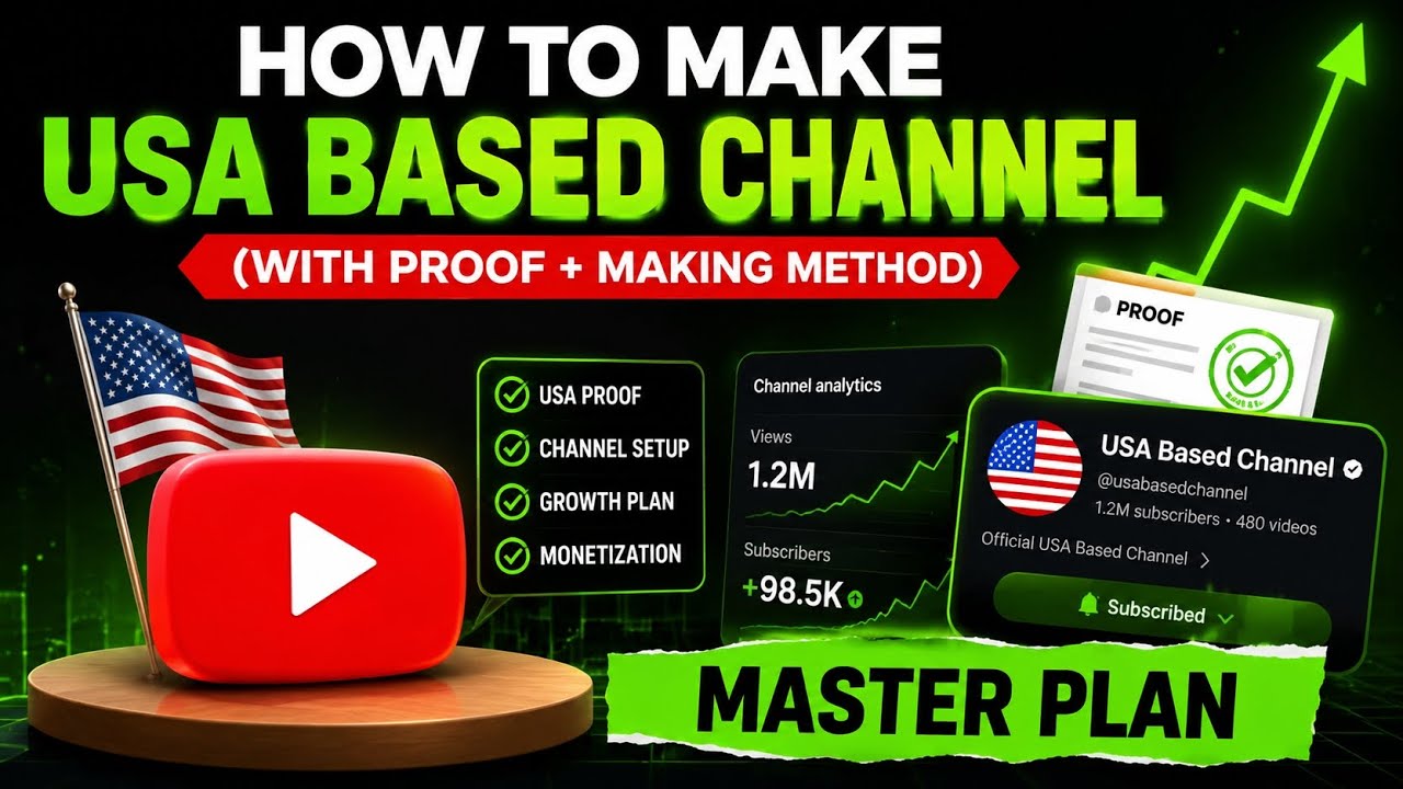 How I Made a USA Based Channel That Gets More RPM 💸