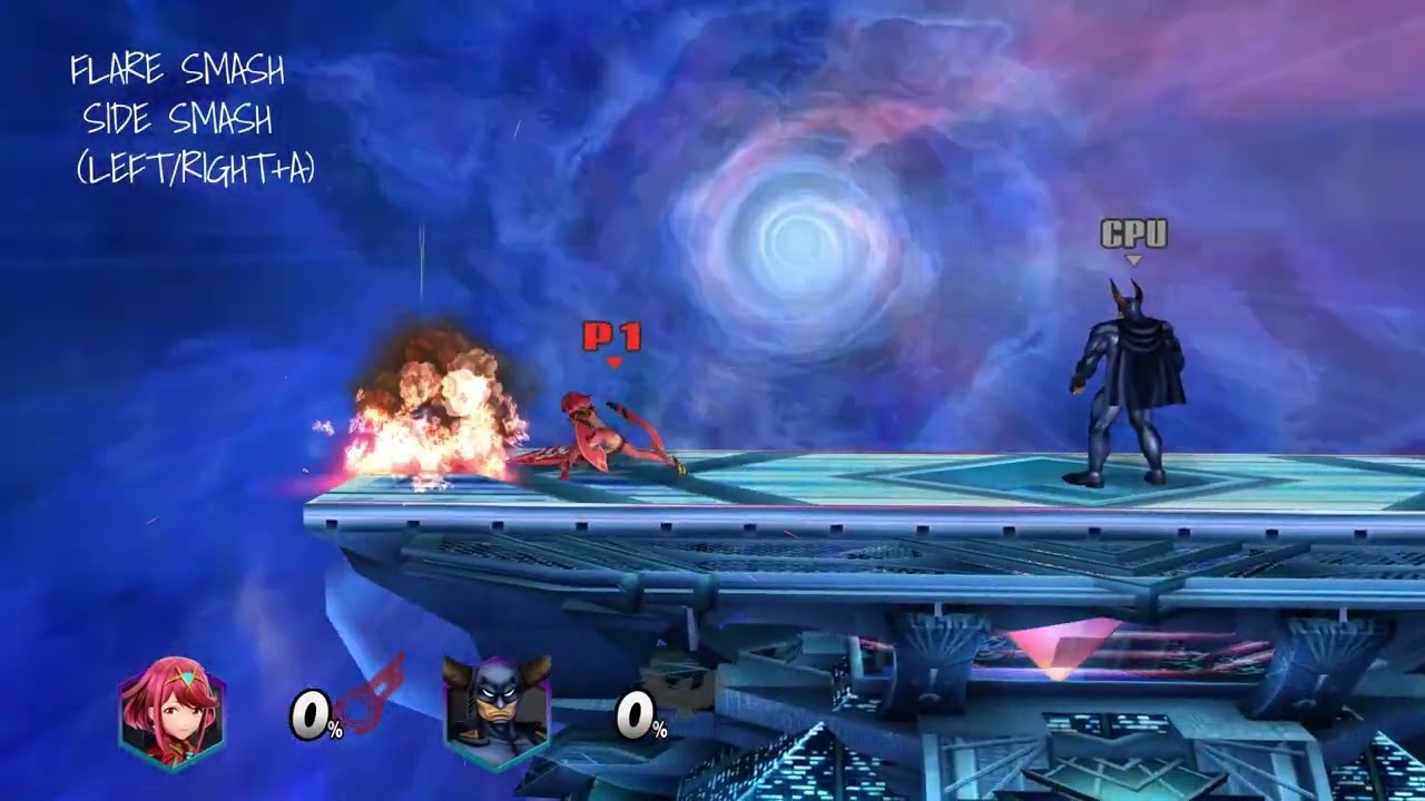 PROJECT M EX REMIX  0.95 B PYRA MOVESET SHOWCASE