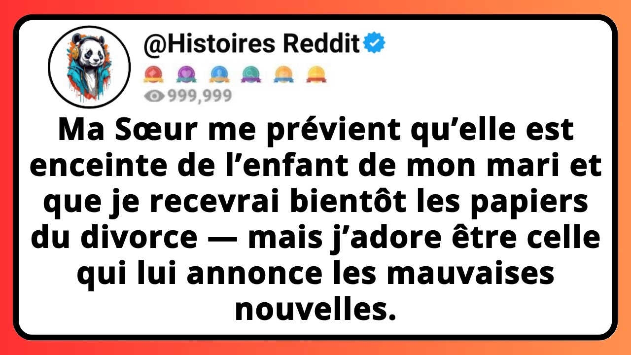 Ma Sœur Me Prévient Qu’elle Est Enceinte De L’enfant De Mon Mari Et Que Je Recevrai Bientôt Les...