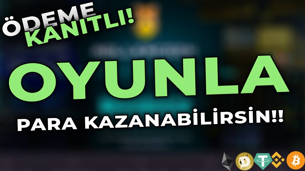 OYUN OYNA PARA KAZAN!! OYUN OYNAYARAK KRİPTO PARA NASIL KAZANILIR? - KRİPTO PARA 2021