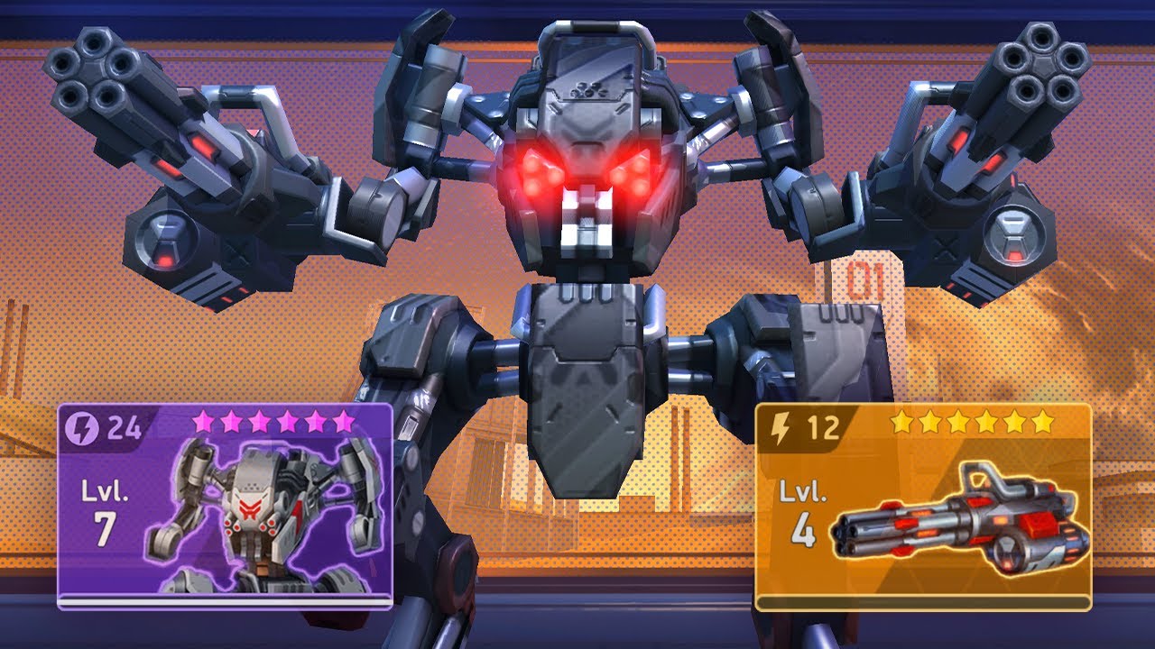 Is Sentinel with Miniguns the New Terminator in Mech Arena?