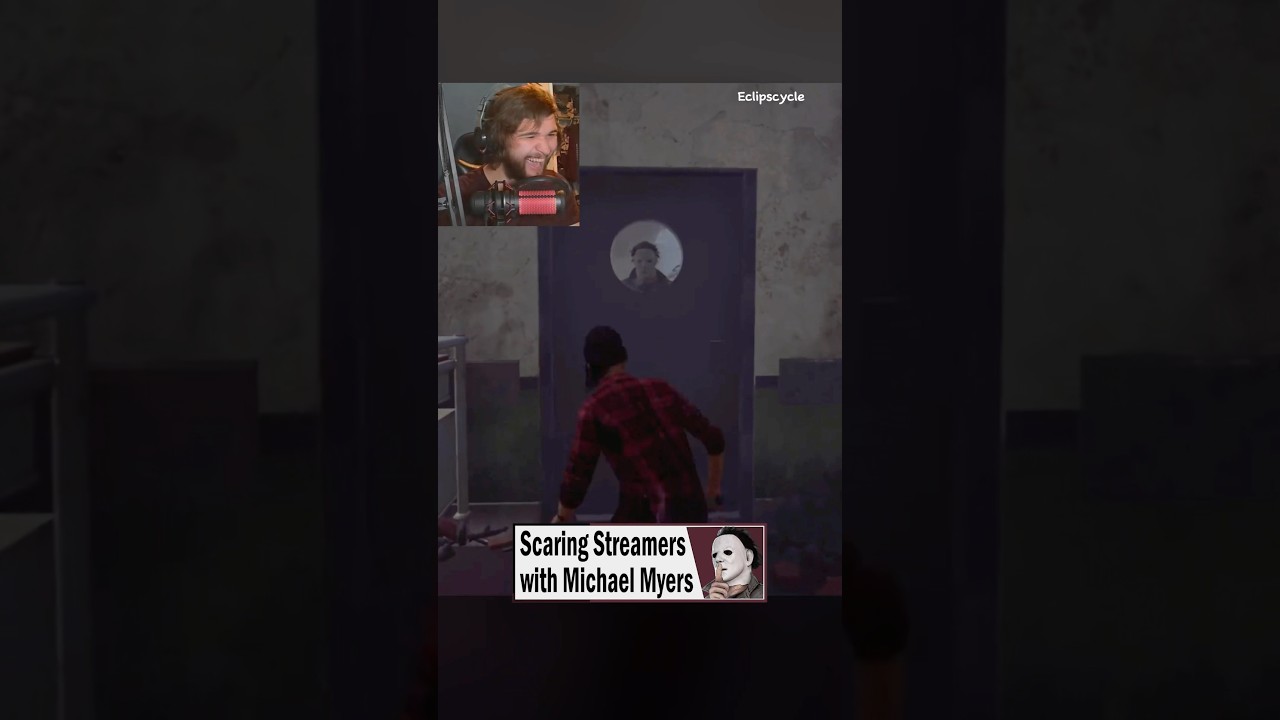 Scarings Streamers with Michael Myers. #dbd #gaming #shorts