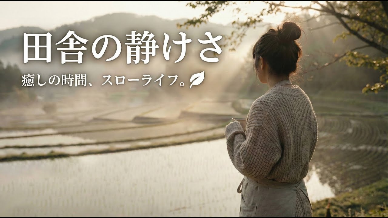 【癒しVlog】都会を離れて、田舎暮らし。ささやかな幸せを見つけました。| Countryside Silent Vlog