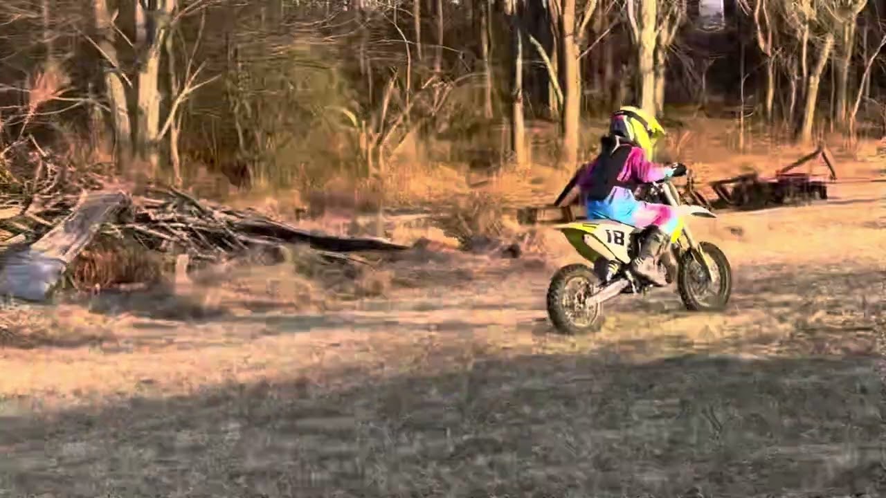 Love my husky as much as as my ktm 65 ❤️