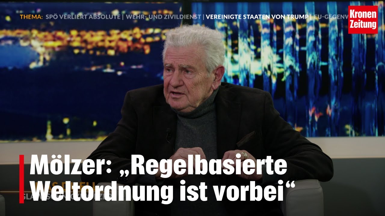 Mölzer über Trump: „Die regelbasierte Weltordnung ist vorbei“ | krone.tv DAS DUELL