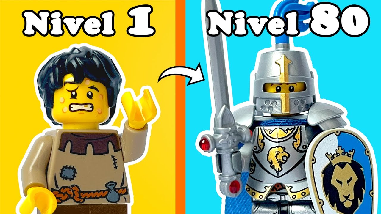 Hice JUEGO de ROL en LEGO...