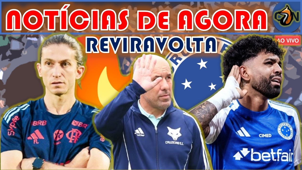 MUITA INFO 🔵🦊 FILIPE LUÍS PODE CHEGAR CASO TITE CAIA | JARDIM TRAÍRA | GABIGOL E MUITO+ #futebol