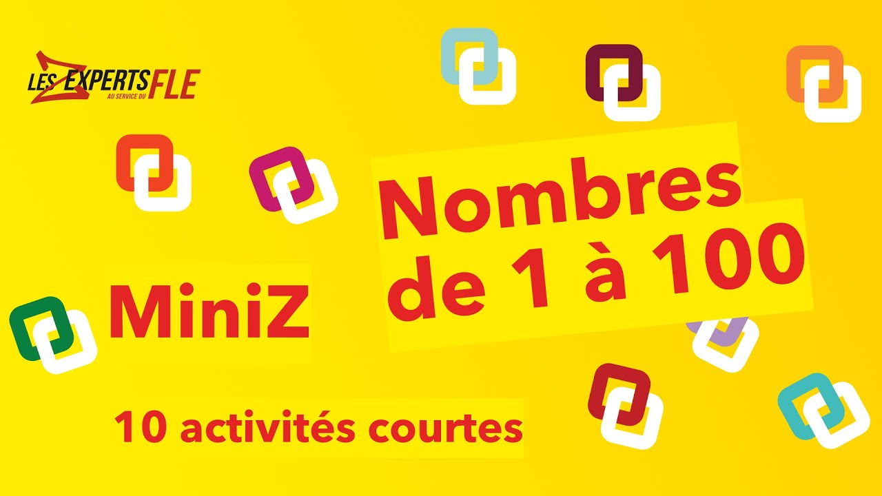 10 activités courtes sur les nombres de 1 à 100