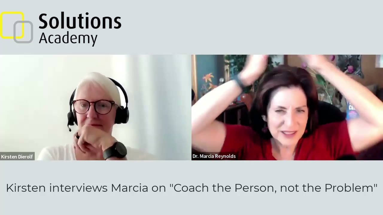 Kirsten interviews Marcia on: 