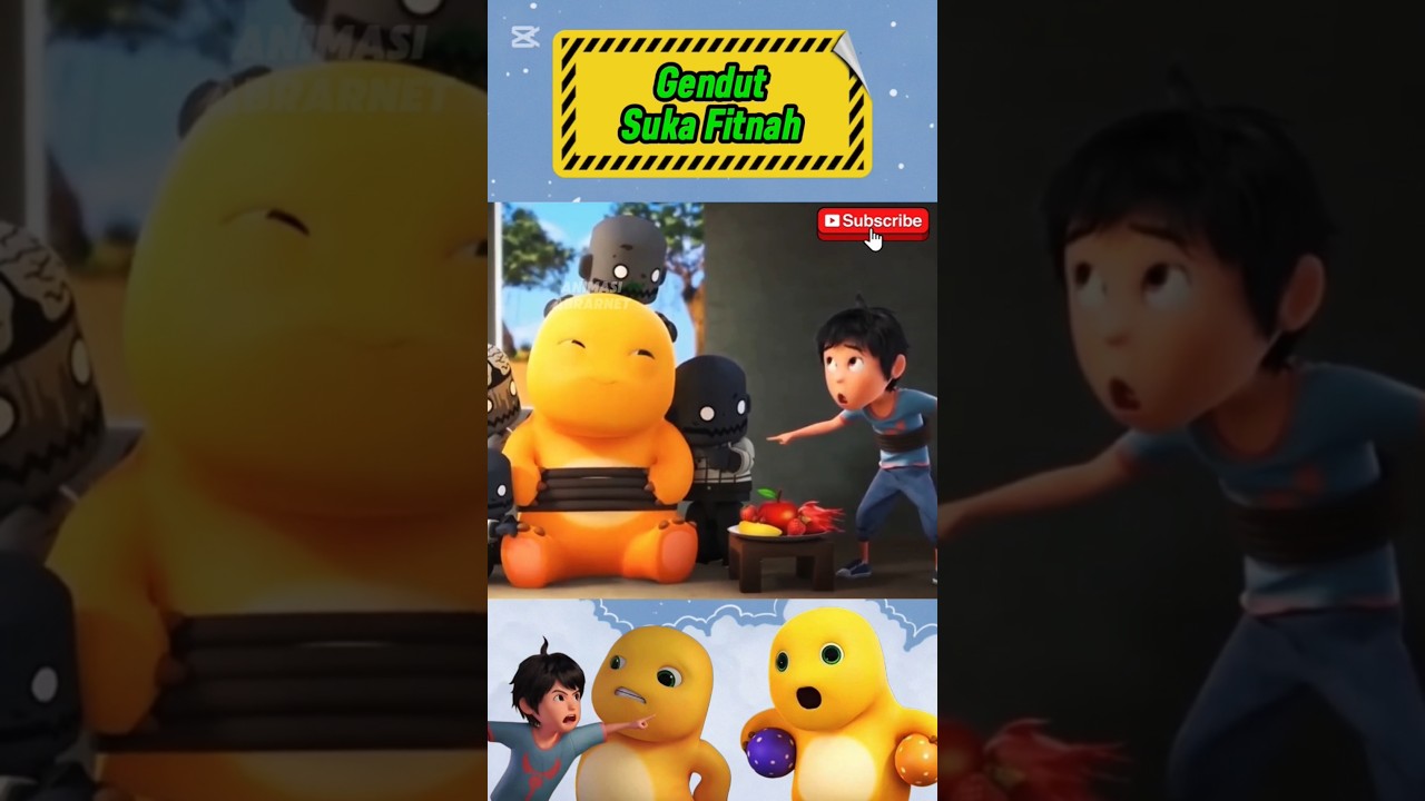 Sigendut tukang Fitnah 🤣⁉️ dino kuning lucu ##shorts #shortvideo #dubbing #funny #ff #animasi