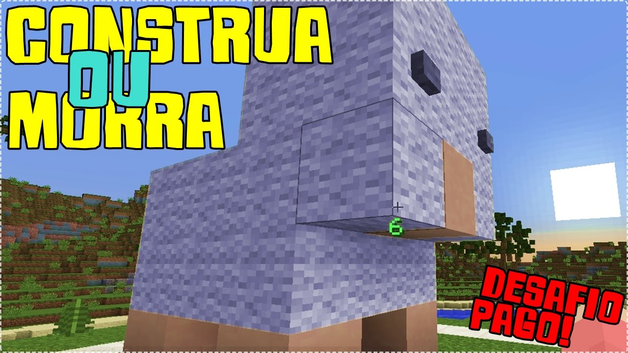 Minecraft: O MARCENHO TEVE QUE PAGAR DESAFIO! CONSTRUA OU MORRA (c/Flokiis, Marcio, Zorbs)