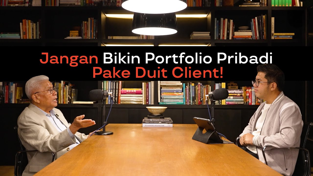 JANGAN BANGUN PORTFOLIO DARI DUIT KLIEN | JASIN TEDJASUKMANA OF KIAT ARCHITECTS | SMS EP. 26