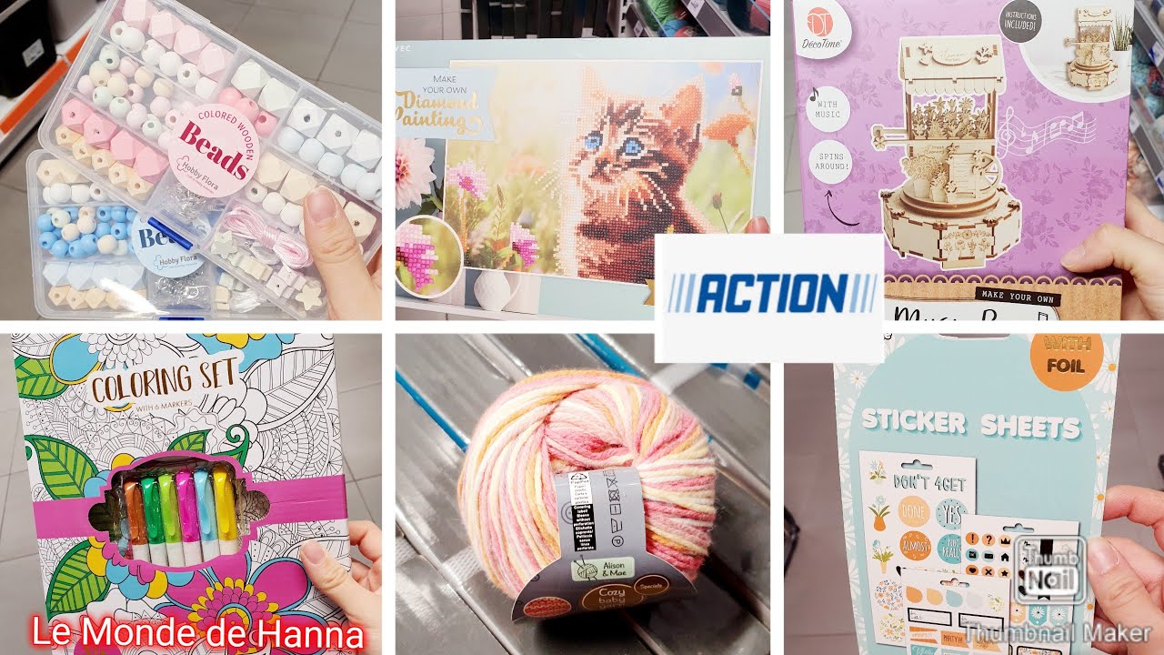 ACTION ARRIVAGE 24-02 LOISIRS CRÉATIFS 🌈