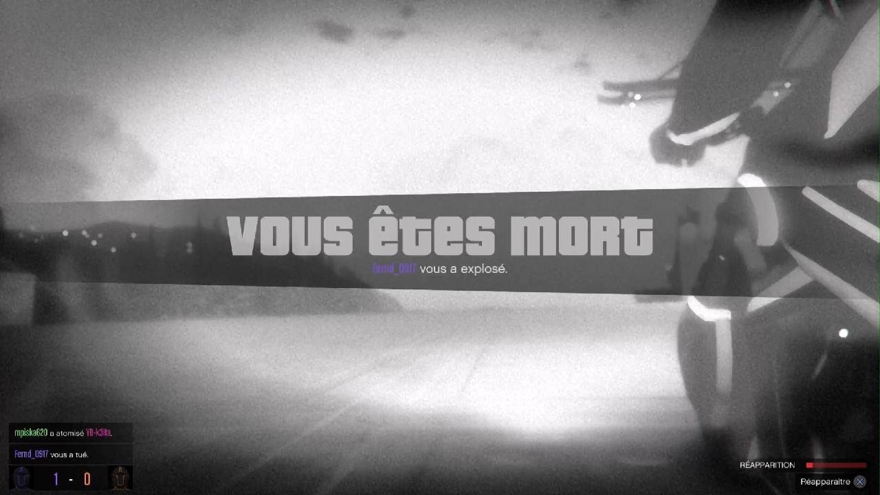 GTA 5 online retour à la ligne V #moderivalité