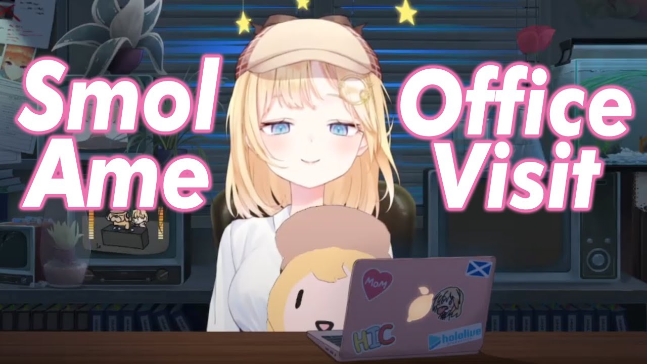 【COLLAB】Smol Ame visits the Office