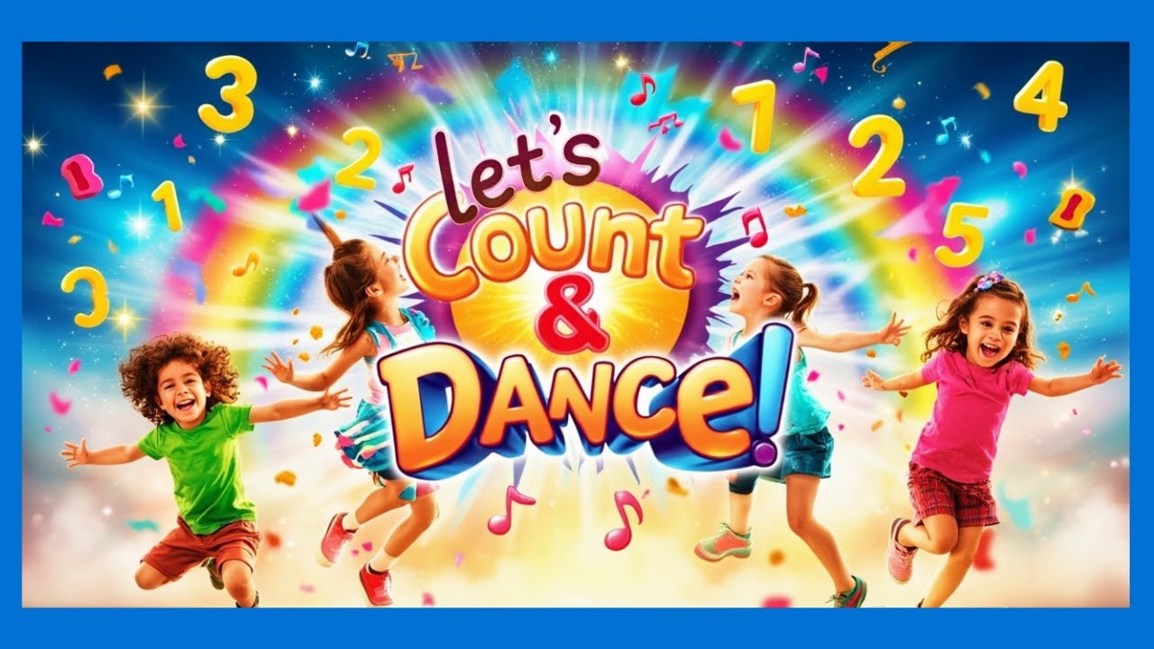🎶 Let’s Count & Dance! | Fun Counting Song for Kids 🎶