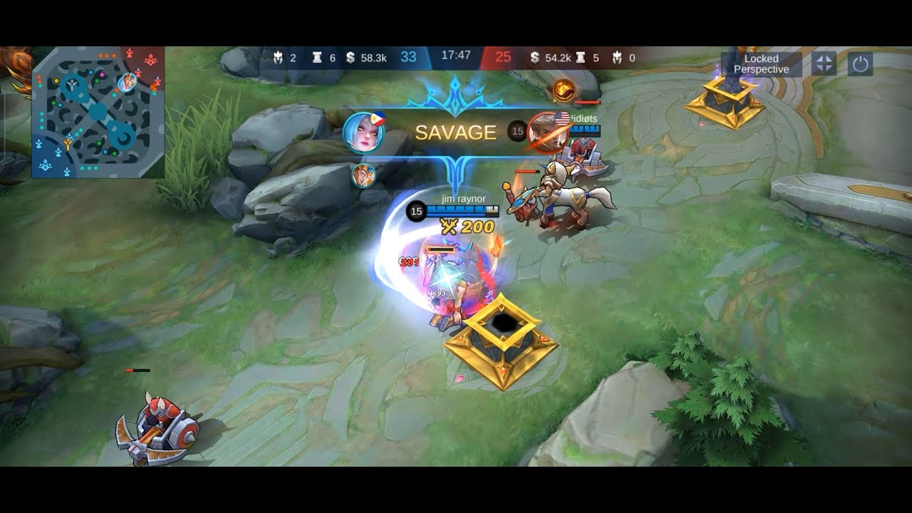 Savage compilation ( Mobile legends )