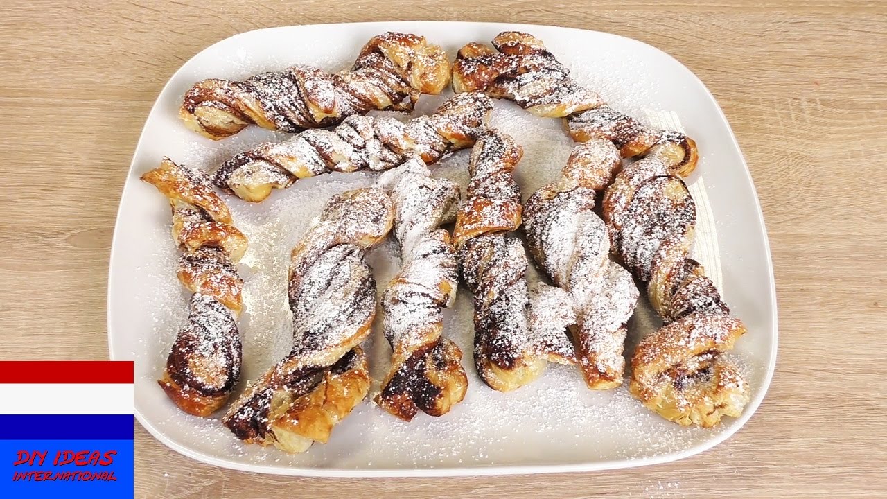 knapperige Nutella-stengels | supereenvoudig, snel & lekker bakken bakken met slechts 3 ingrediënten