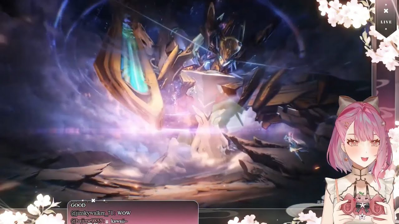 Japanese Pink Nanami reacts to Wuwa's Pink Nanami (ErushaVA reacts to Aemeath's Official Animations)