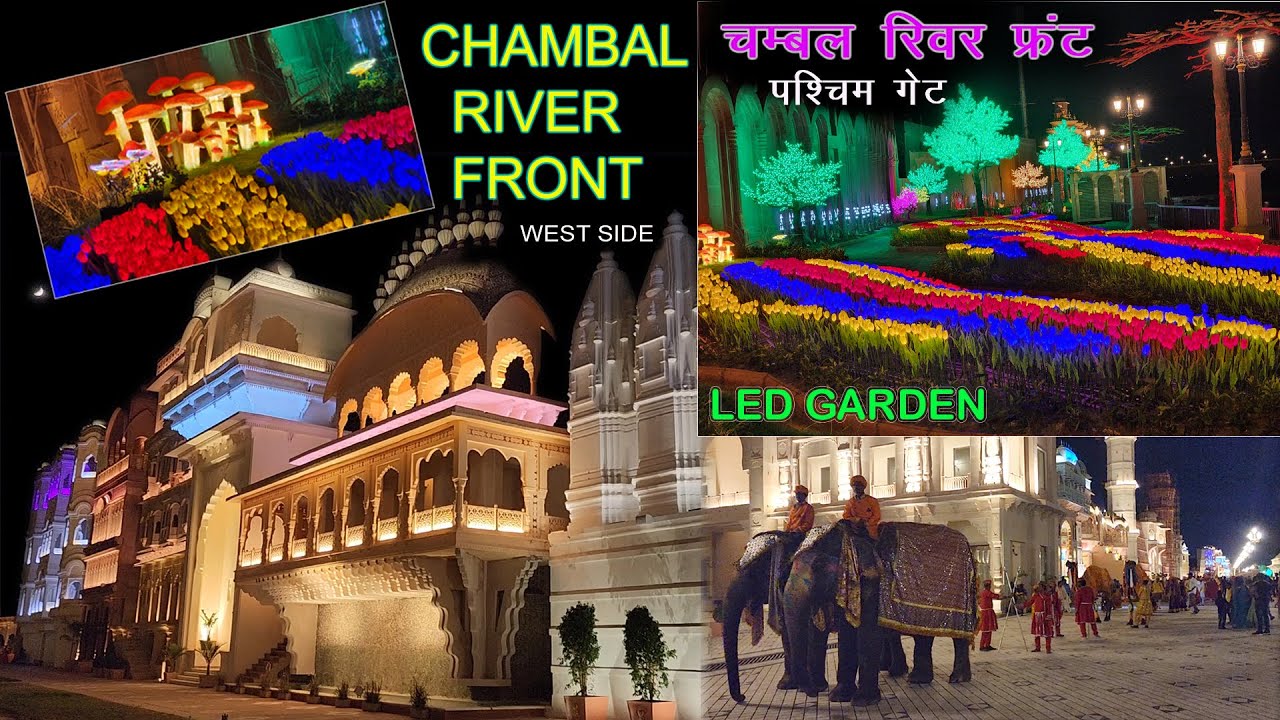 chambal river front west side | chambal river front kota rajasthan | LED GARDEN | kota tourism place