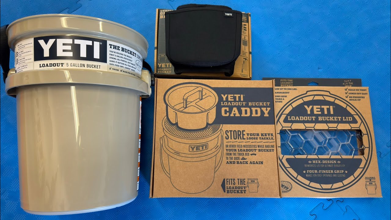 $140 bucket?! Yeti LOADOUT with accessories