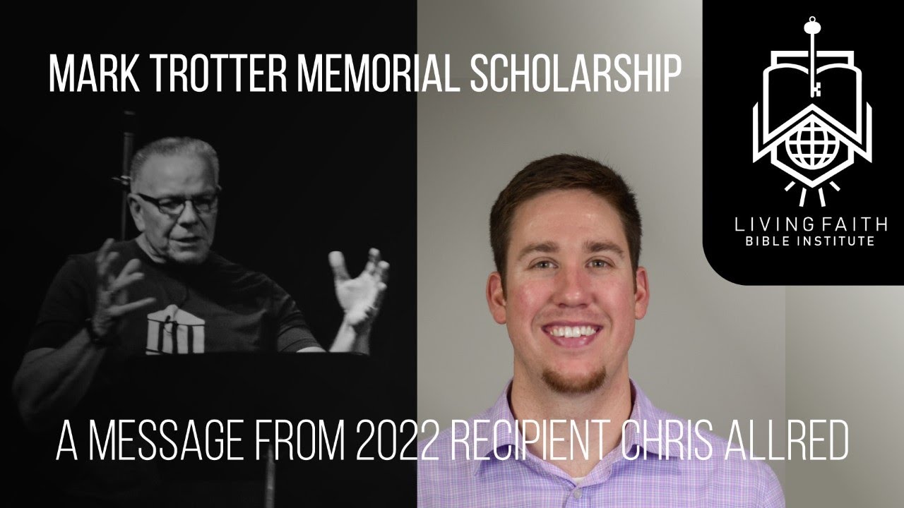Mark Trotter Memorial Scholarship | A Message from 2022 Recipient Chris Allred