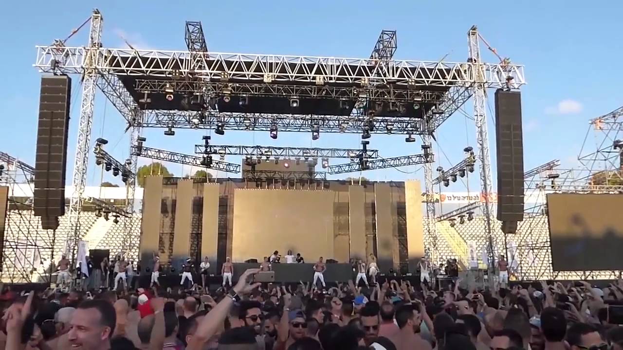 Offer Nissim live At Bloomfield Stadium Tel Aviv Pride 2015 T-Dance