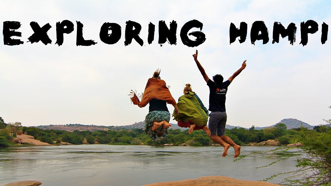 EXPLORING THE DIFFERENT HAMPI WITH GERMANS - Things to do in Hampi