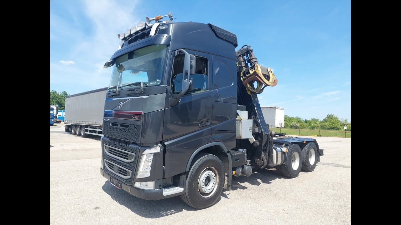 23K040 Volvo FH 64 R 540 + HNJ Tajfun LIV 270 Z 9,6 Video