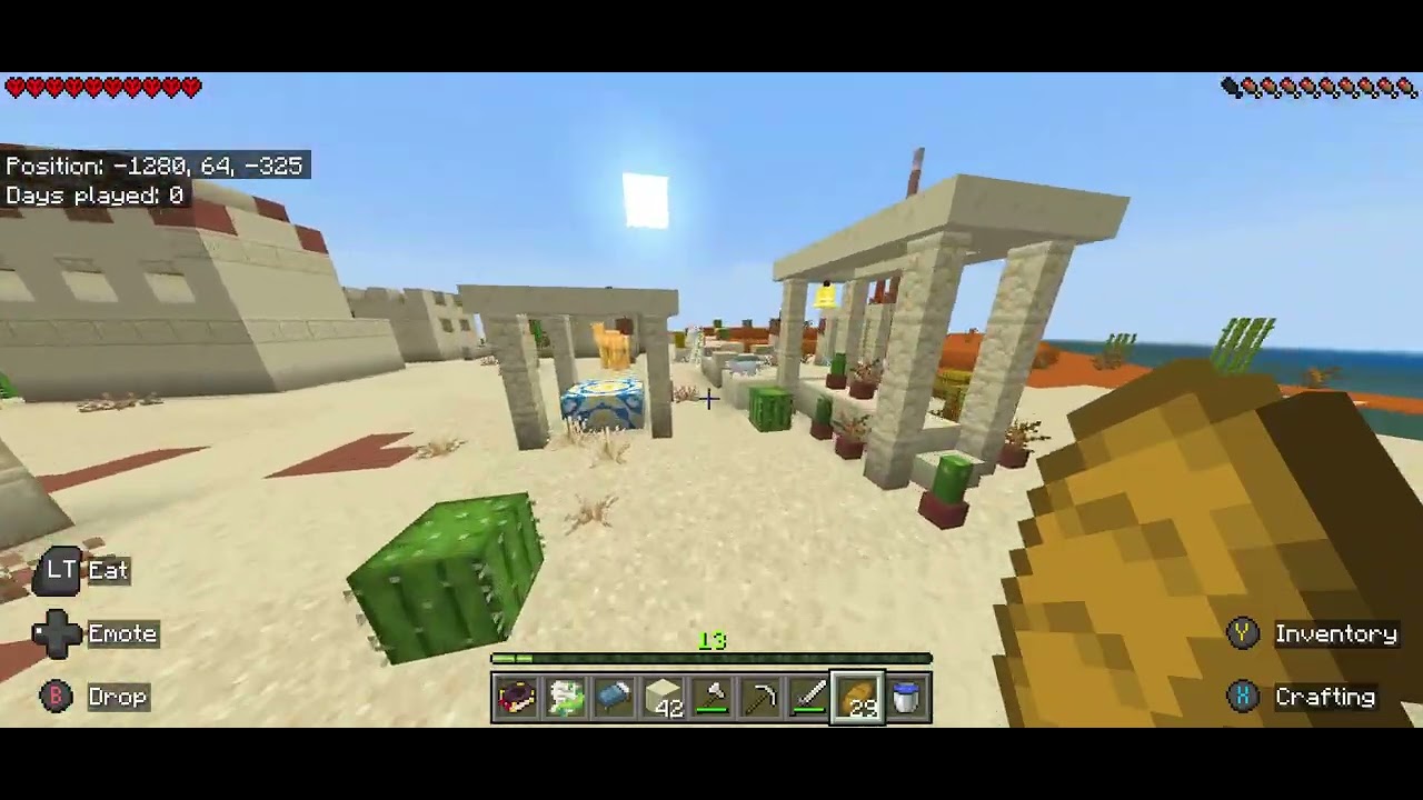Trying to cheese out a boss on better on bedrock. 