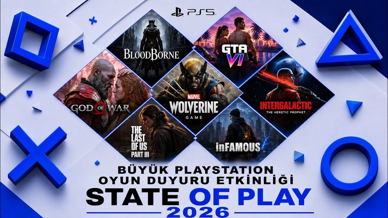 PLAYSTATION OYUN DUYURU ETKİNLİĞİ - STATE OF PLAY 2026