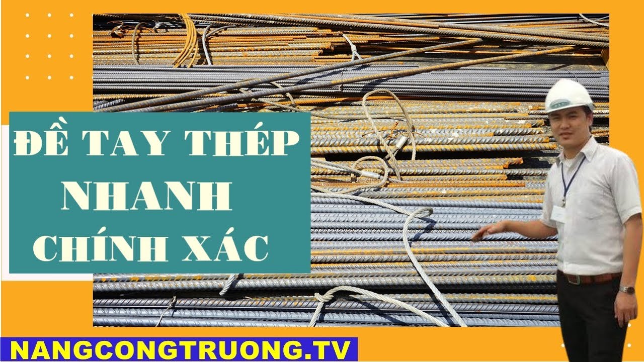 Cách ra đề tay (Detail) thép nhanh,chính xác | Giảm chi phí xây dựng
